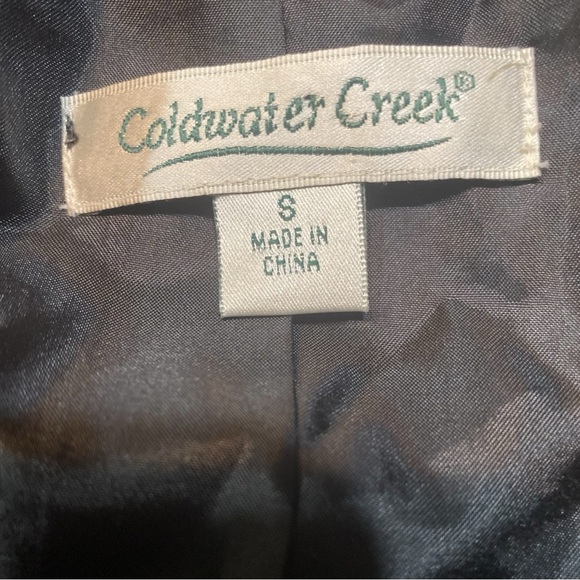 Coldwater Creek Multicolor Paisley Blazer Size S - Picture 7 of 9